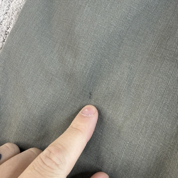 Vintage Polo Ralph Lauren Andrew Pant Men's Size 36x30 Chino Pleated Grey Green - Picture 11 of 11